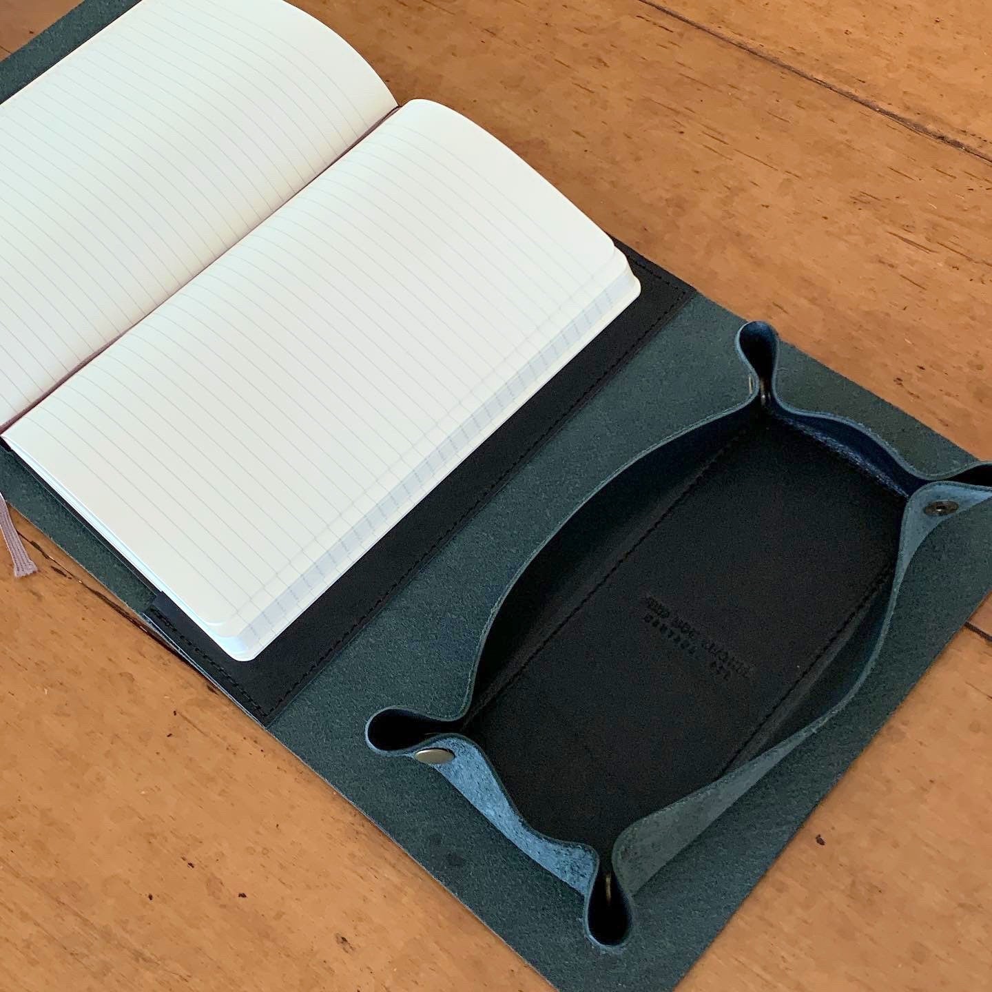 Notebook Cover with Dice Tray