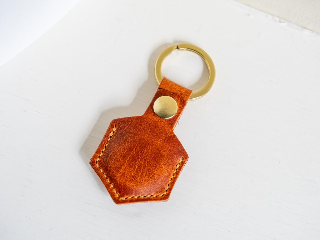 Hexagon Keychain for AirTag